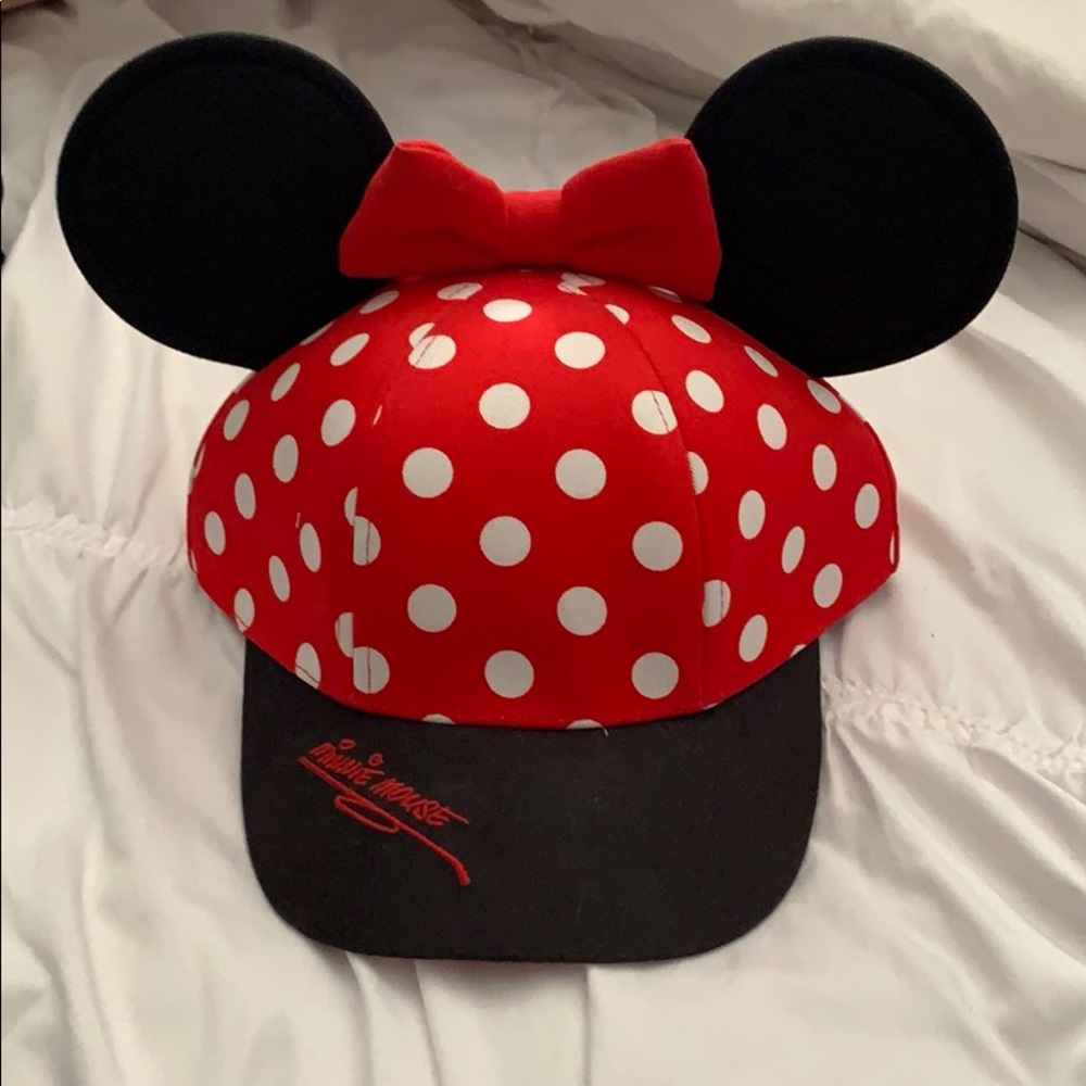 Disney Minnie Mouse baseball hat with ears